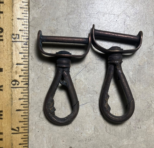 Two brass cavalry - brass,